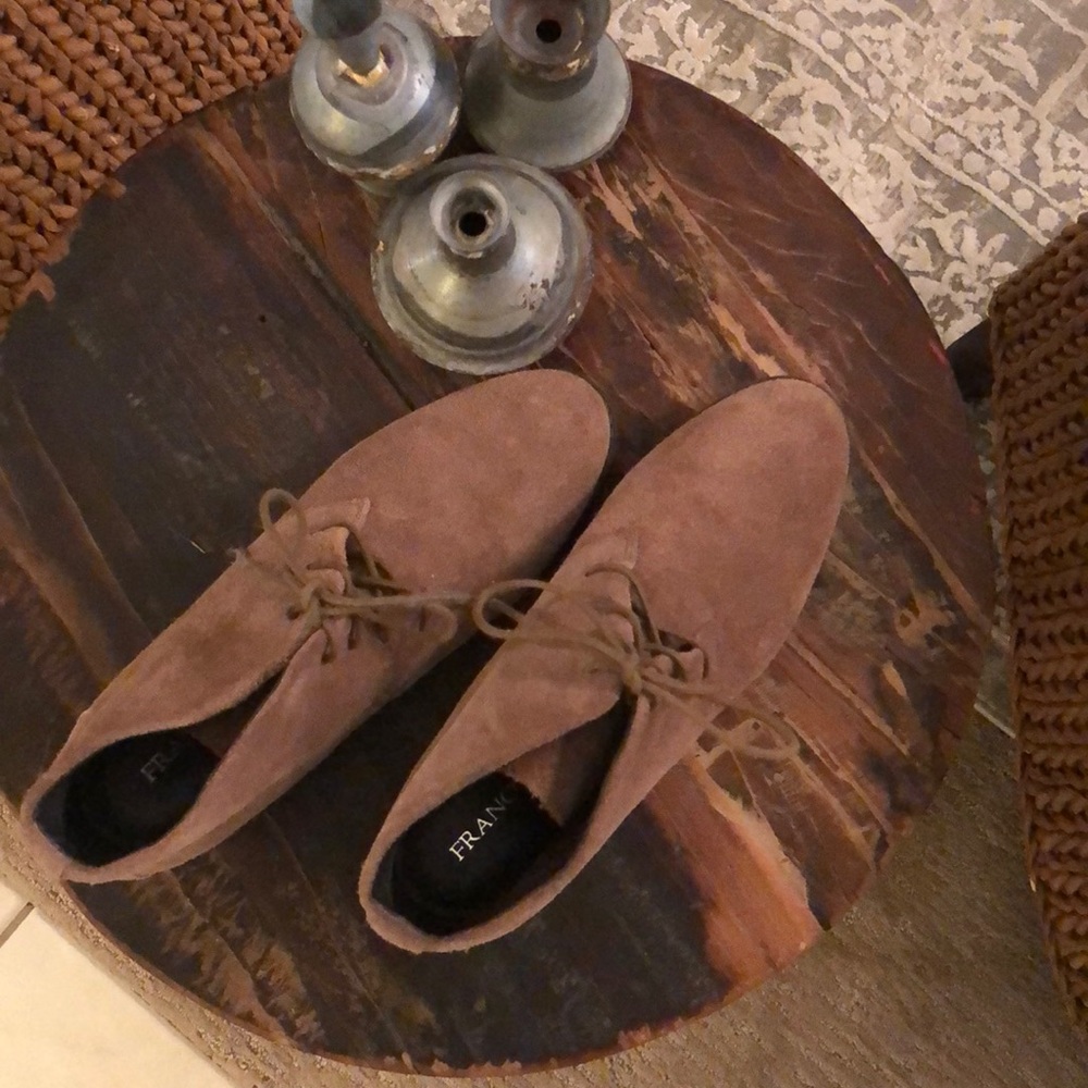 Franco Sarto suede booties size 7.5.